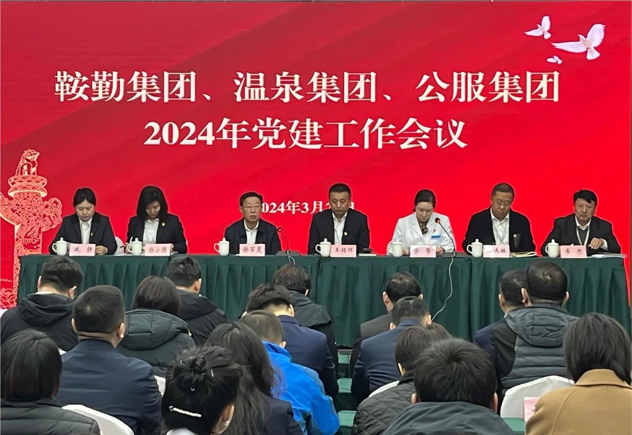 15vip太阳集团官网、温泉集团、公服集团召开“2024年党建工作会议”“2024年党风廉政建